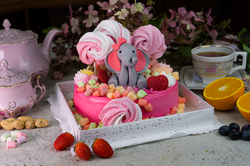 Торт «Элитный» со слоненком 1,15 кг
